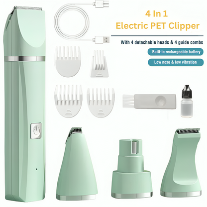 4-In-1 Pet Grooming Kit - 50% OFF Today Only