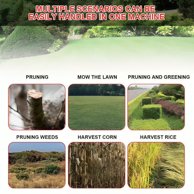 3-in-1 Cordless Electric Lawn Mower - 50% OFF Today Only