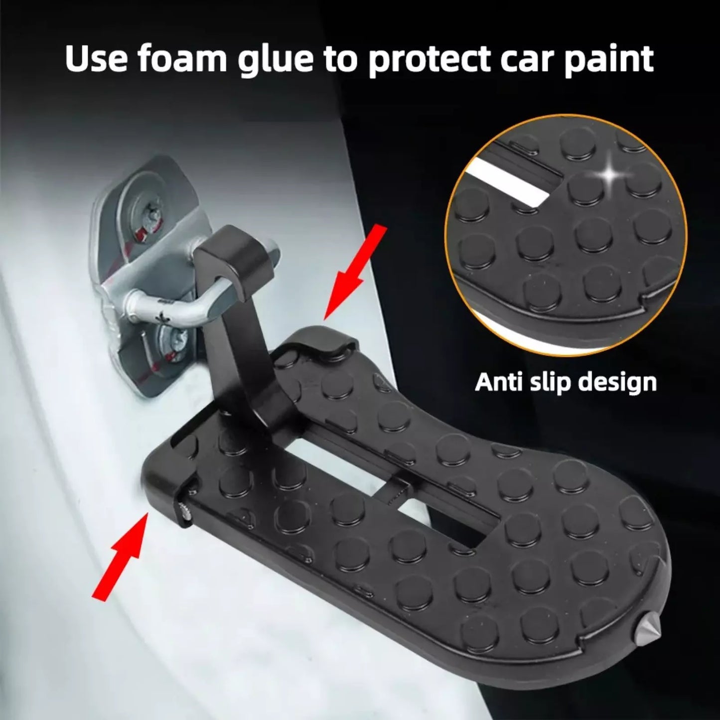 Vehicle Roof Latch Step
