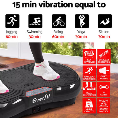 Vibration Machine Platform Plate with Detachable Bands