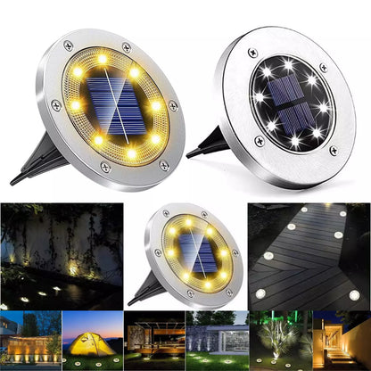 Solar Ground Light Pack - 50% OFF Today Only