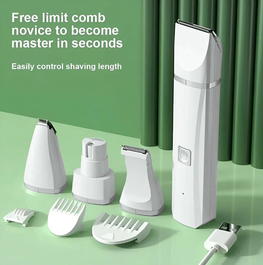 4-In-1 Pet Grooming Kit - 50% OFF Today Only