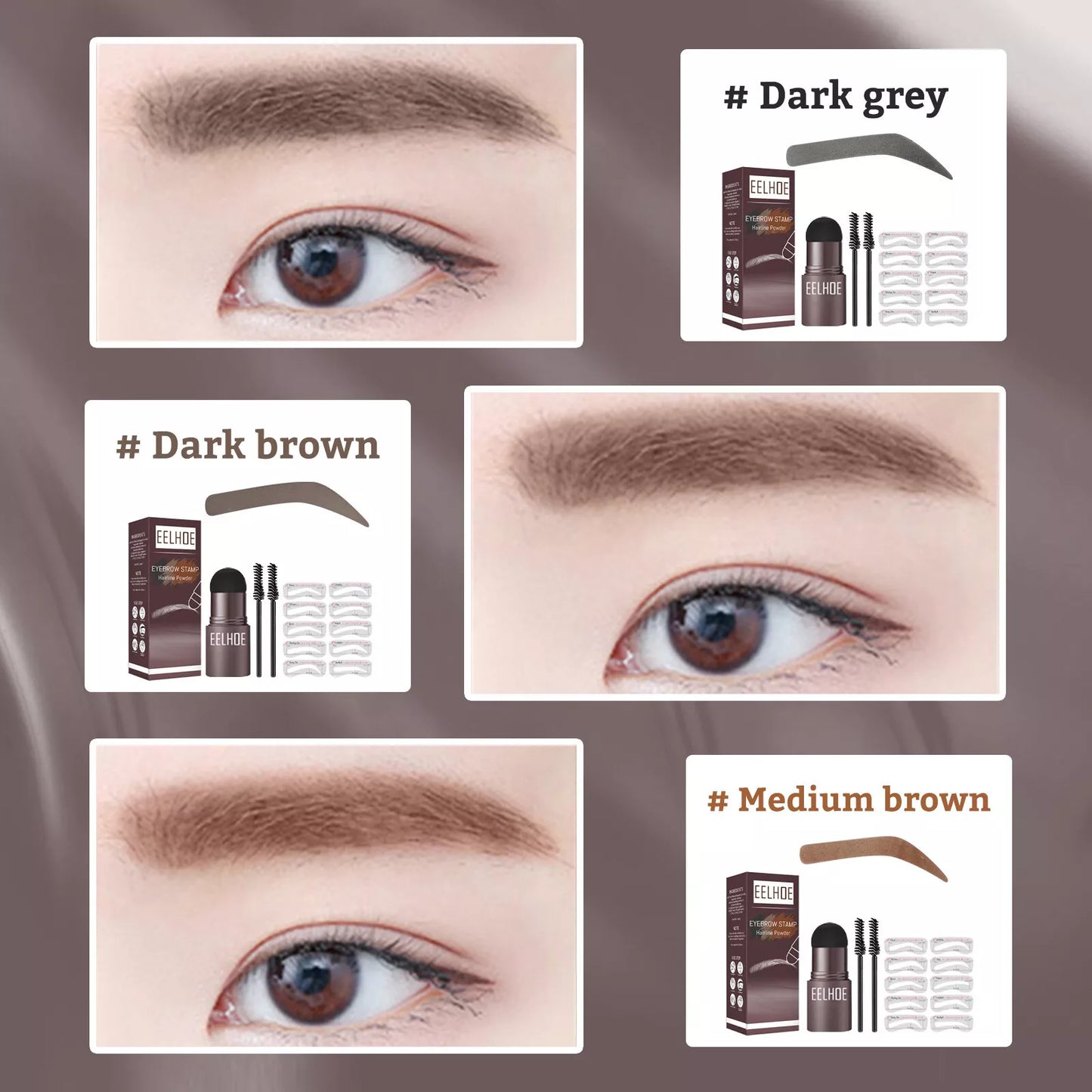 Eyebrow Stamp Stencil Kit - 50% OFF Today Only