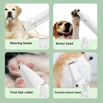 4-In-1 Pet Grooming Kit - 50% OFF Today Only