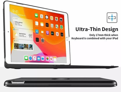 Wireless Rotating Touchpad Keyboard Smart Case for iPad - 50% OFF Today Only