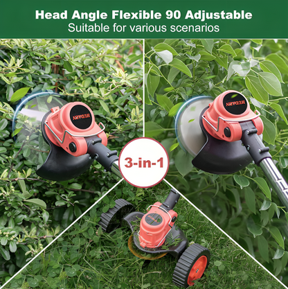 3-in-1 Cordless Electric Lawn Mower - 50% OFF Today Only