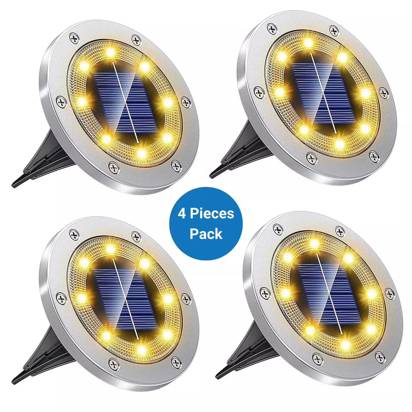 Solar Ground Light Pack - 50% OFF Today Only